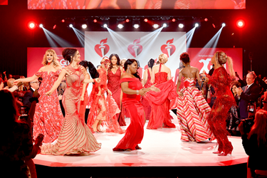 models on runway